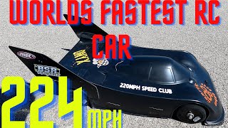 NEW WORLDS FASTEST RC CAR  (224mph)           ARRMA LIMITLESS GT  (Stock length)