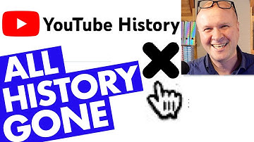 How to DELETE SEARCH and WATCH history on YouTube