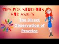 Tips for preparing for the direct observation of practice in social work