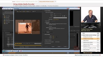 "Using Adobe Media Encoder" | Adobe Premiere Pro CS6 with Educator.com