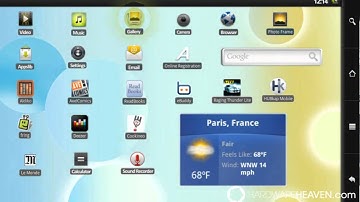 Archos 101 Android Internet Tablet Demo Video
