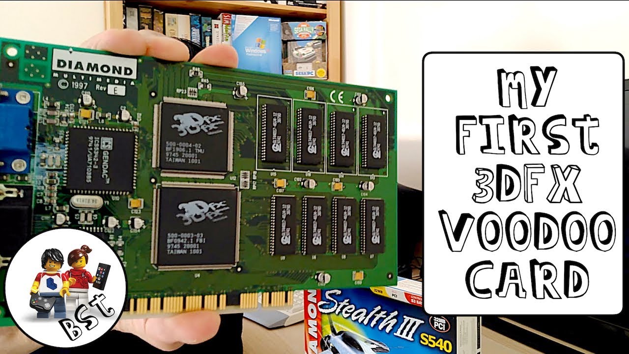 Update New 3Dfx Voodoo 1 PCI card Installation into a 233MMX Pentium (4mb Diamond Monster 3D)