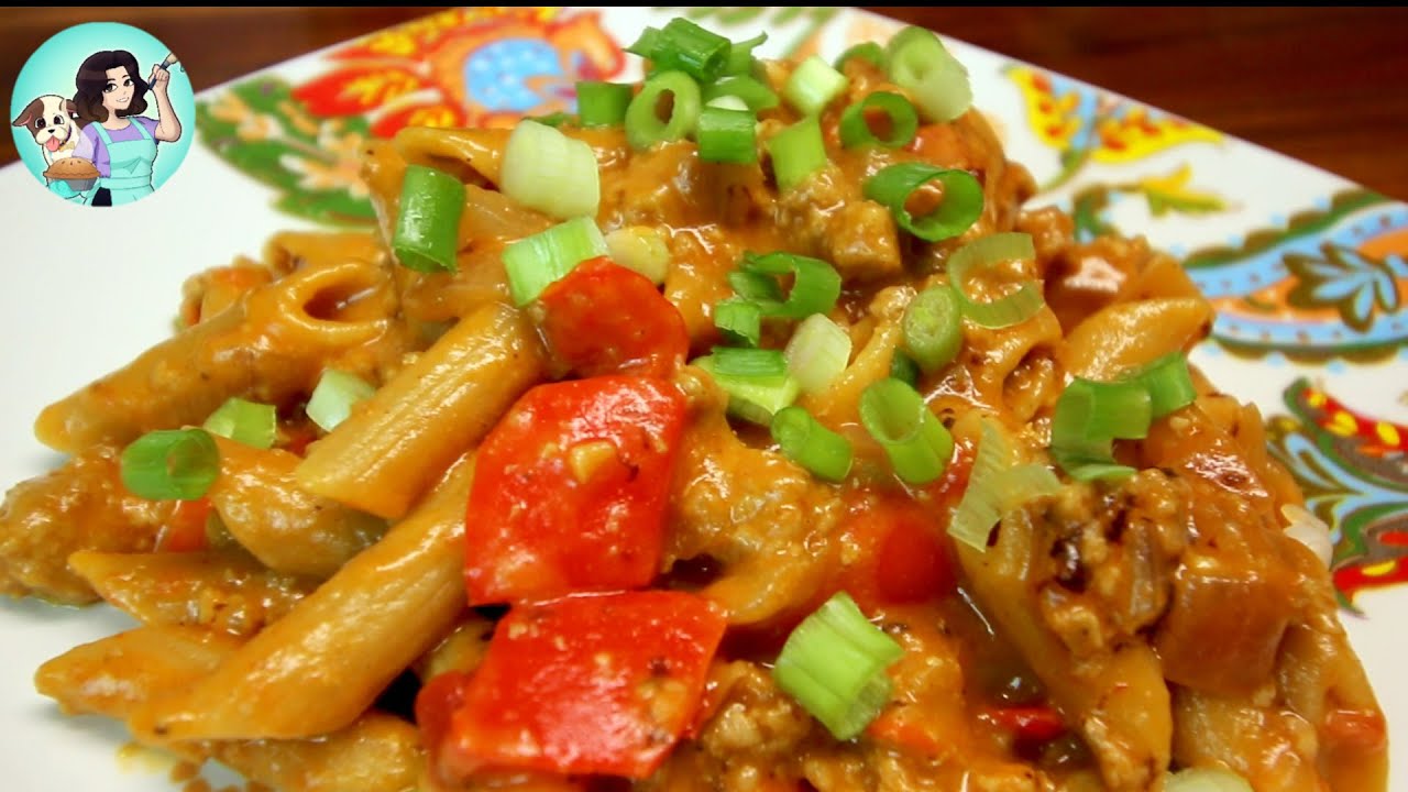 One Skillet Cheeseburger Pasta WW (Weight Watchers) All Plans points💚💙💜