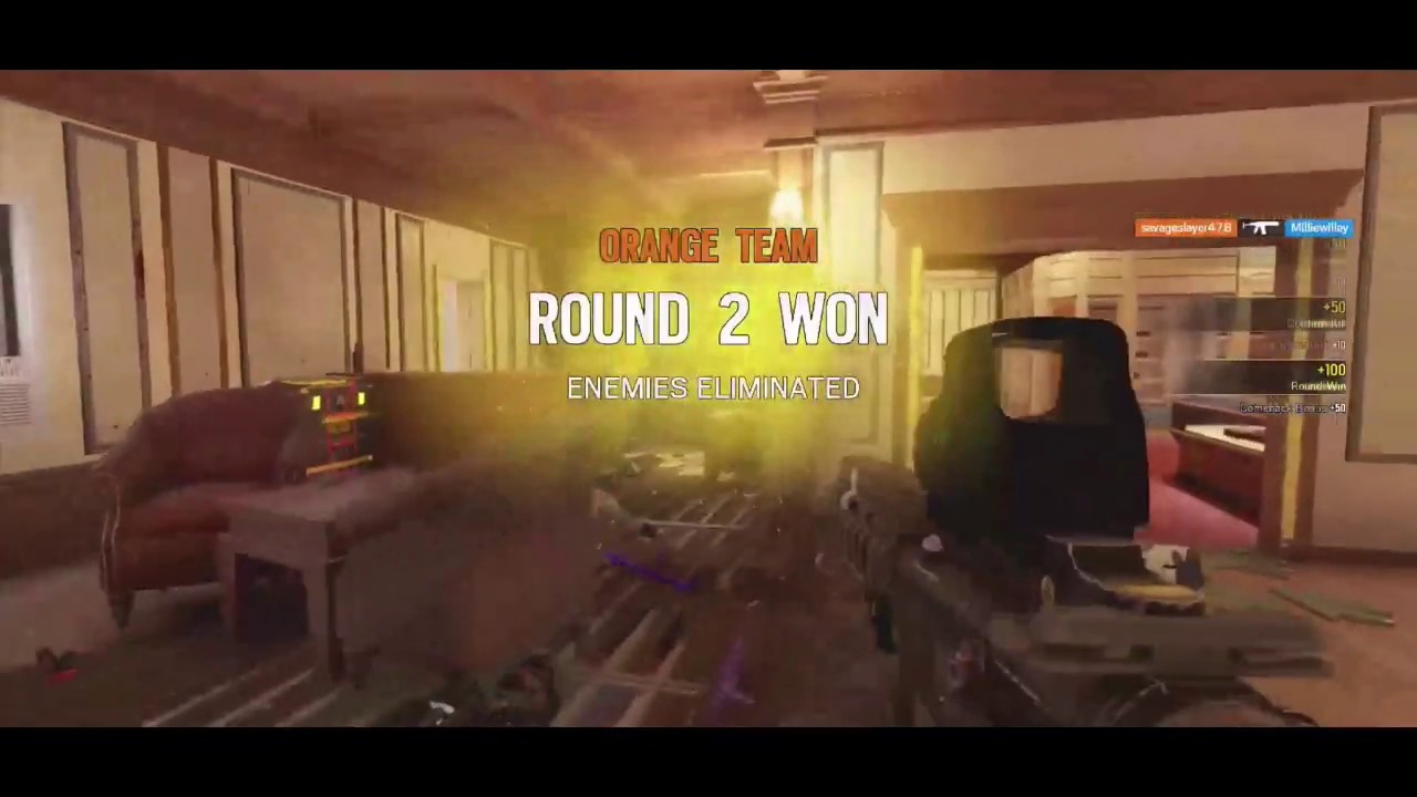 Clutching up in r6 | Rainbow Six Siege - YouTube