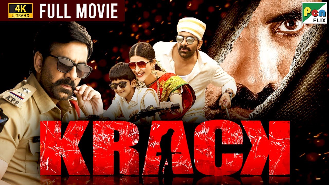 Krack  Ravi Teja Shruti Haasan Samuthirakani  New Dubbed Movie 2023