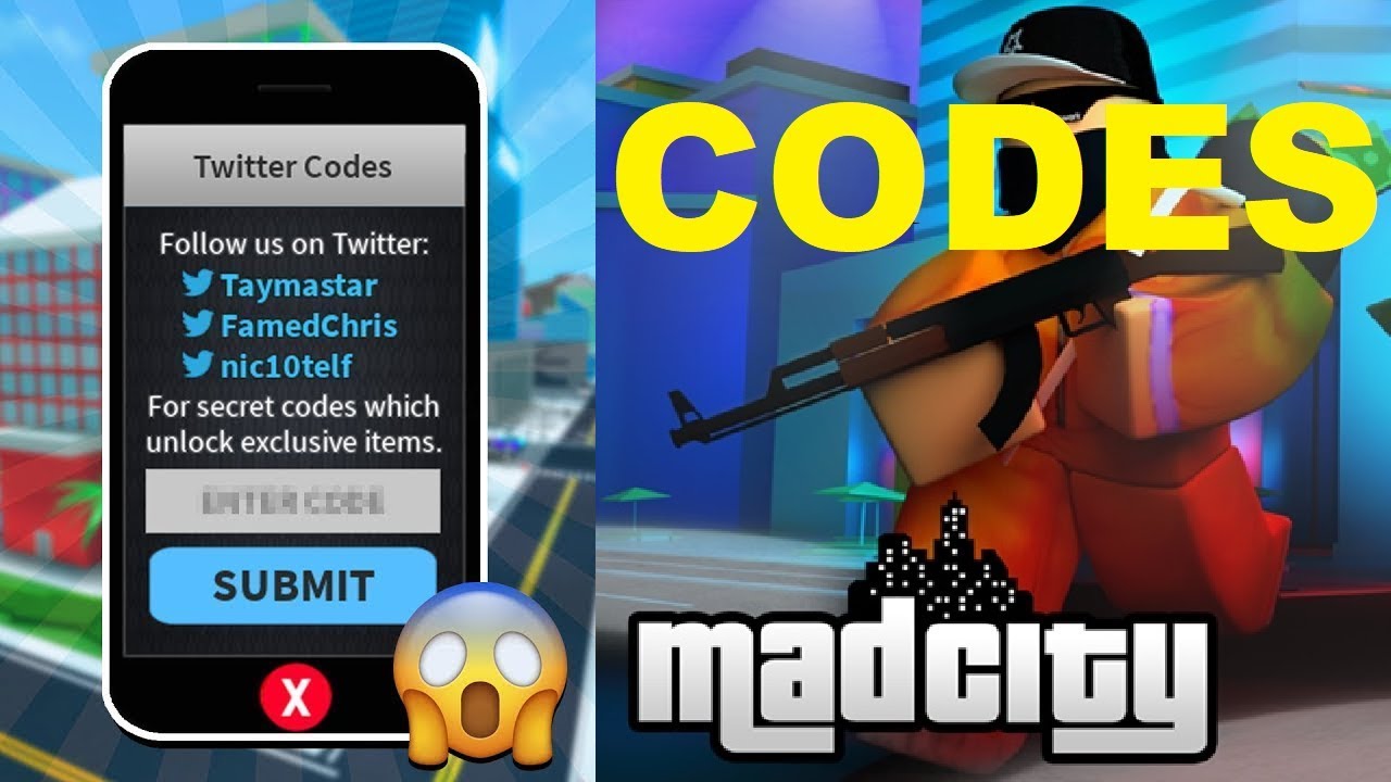 Roblox Mad City Codes 2019 - YouTube