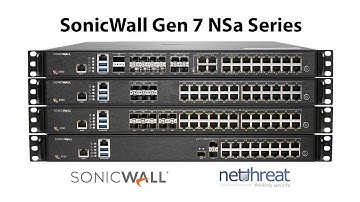 SonicWall Gen 7 NSa Series - Overview