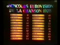 Eurovision 1978 - Voting Part 1/3 (Austrian commentary)