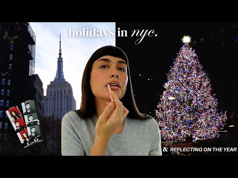 ending the year gently | a cozy nyc holiday vlog