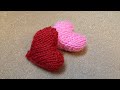 How To Make A Knitted Heart Knitandcrochet Channel 
