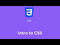 Intro to CSS