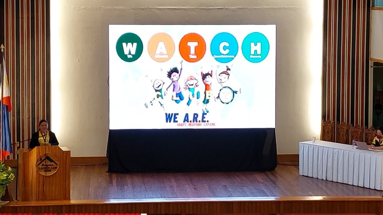 3rd Project W.A.T.C.H. National Summit W.A.T.C.H. Club PPAs YouTube