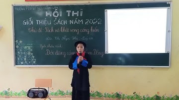 Giới thiệu sách Đời dũng cảm của Kim Đồng lớp 6A