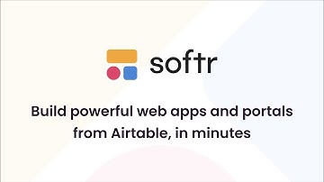 Softr | Build Powerful Software From Airtable, Fast. Without Coding.