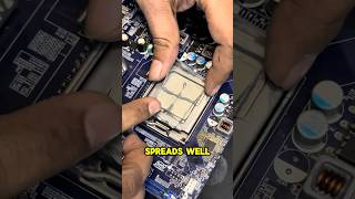 Best Thermal Paste Pattern? Plus Sign Test Results! 🤯 #shorts