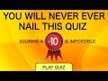 Quiz About General Knowledge