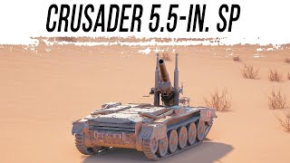 Crusader 5.5-in. SP. Обкатка АРТИЛЛЕРИИ