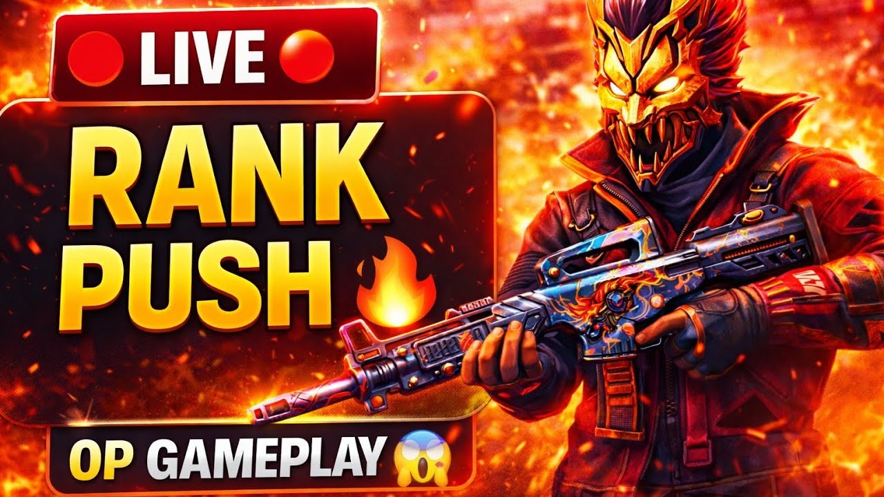 🔥 FREE FIRE RANK PUSH LIVE 😱 | SOLO GRIND | Road to Heroic 🚀