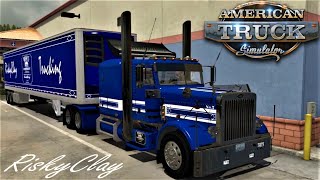 ( TRUCKING ) American Truck Simulator EP#165 A trip from Ontario to Bend Oregon with a load of flour