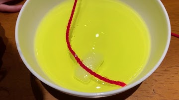 Simple Experiment 1: Sticking Ice to a String