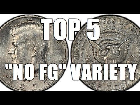 Top 5 Rare Valuable No Fg Kennedy Half Dollar Variety Worth