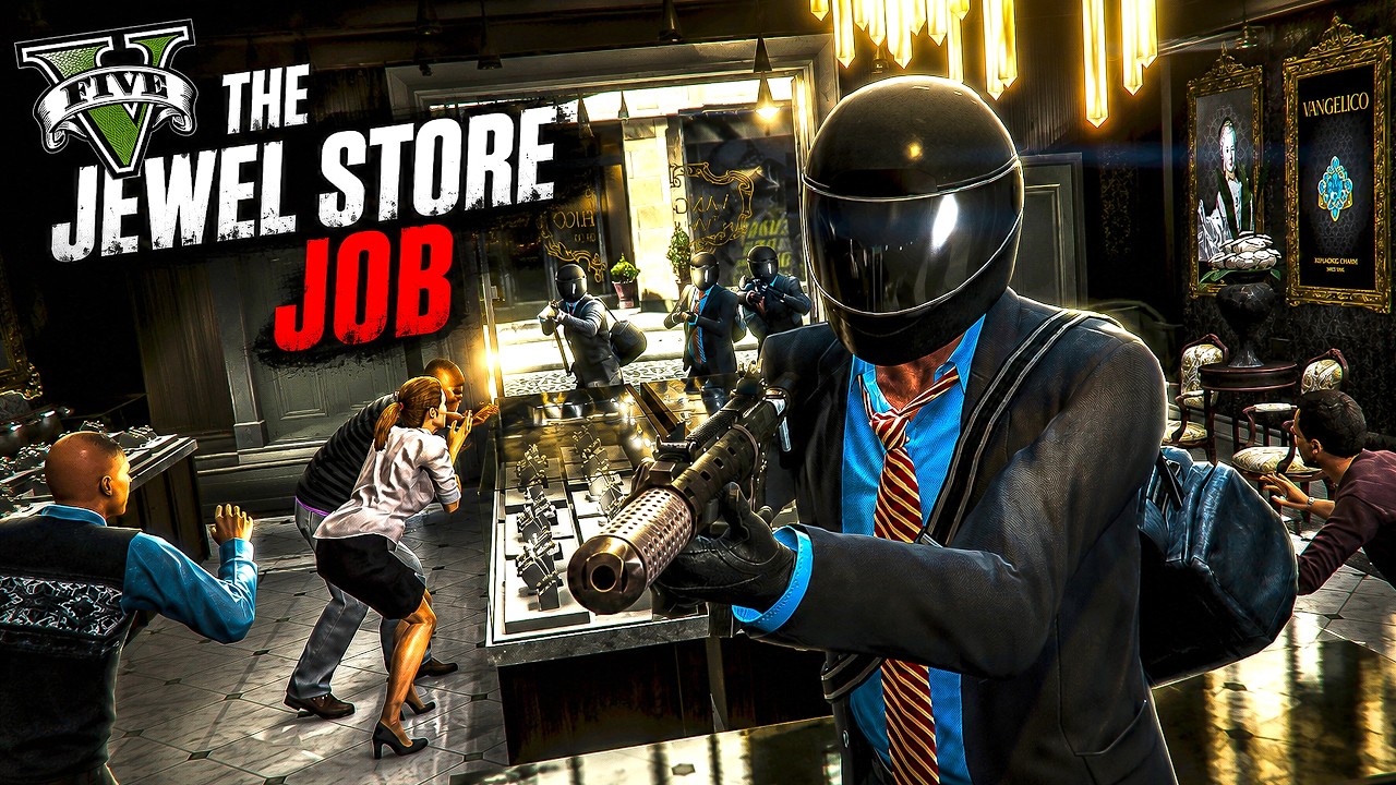 GTA 5 Mission #10 & #11 ▸ The Jewel Store Job | GTA 5 Story Mode Gameplay Walkthrough 4K 60fps