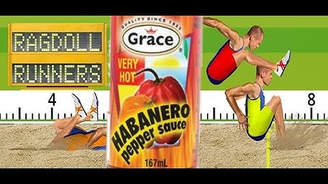 BIGGEST RAGE OF MY LIFE!!! - Ragdoll Runners #1 w/ HOT SAUCE