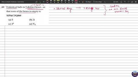 XIP&COQ060 _ 8 identical balls in 3 distinct boxes , so that none of the boxes is empty is