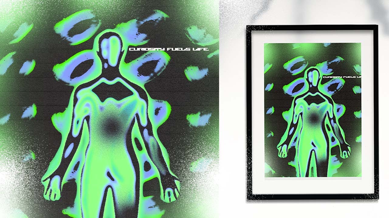 Futuristic Aura Style Art Tutorial YouTube