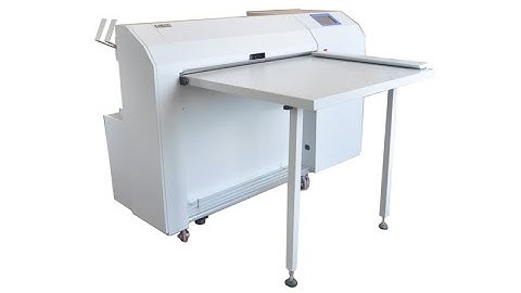 Automatic Wide Format A0 A1 Paper Folding Machine Large Format Blueprint Paper Cross Folding Machine