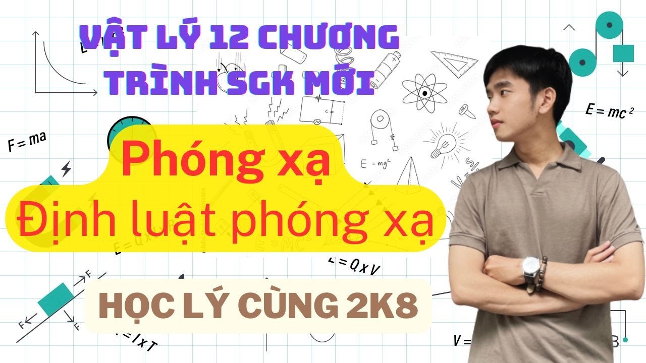 [Vật Lý 12] Phóng xạ - Full bài tập Sách mới | Kết Nối Tri Thức & Chân Trời Sáng Tạo