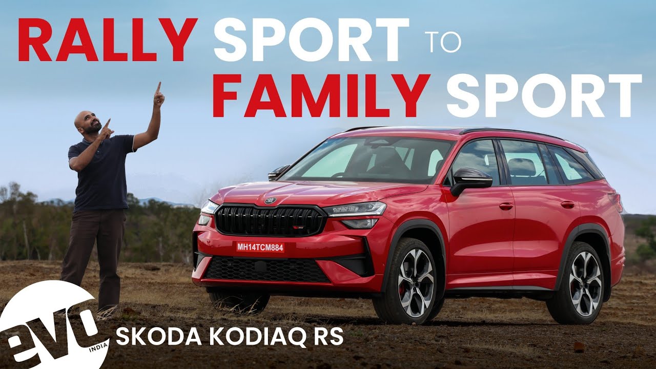 Rally Sport to Family Sport | Happiness in a Skoda Kodiaq RS | evo India
