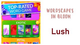 Wordscapes In Bloom Lush Answers screenshot 4