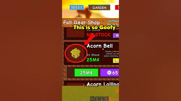 This thing is so goofy #growagarden #roblox