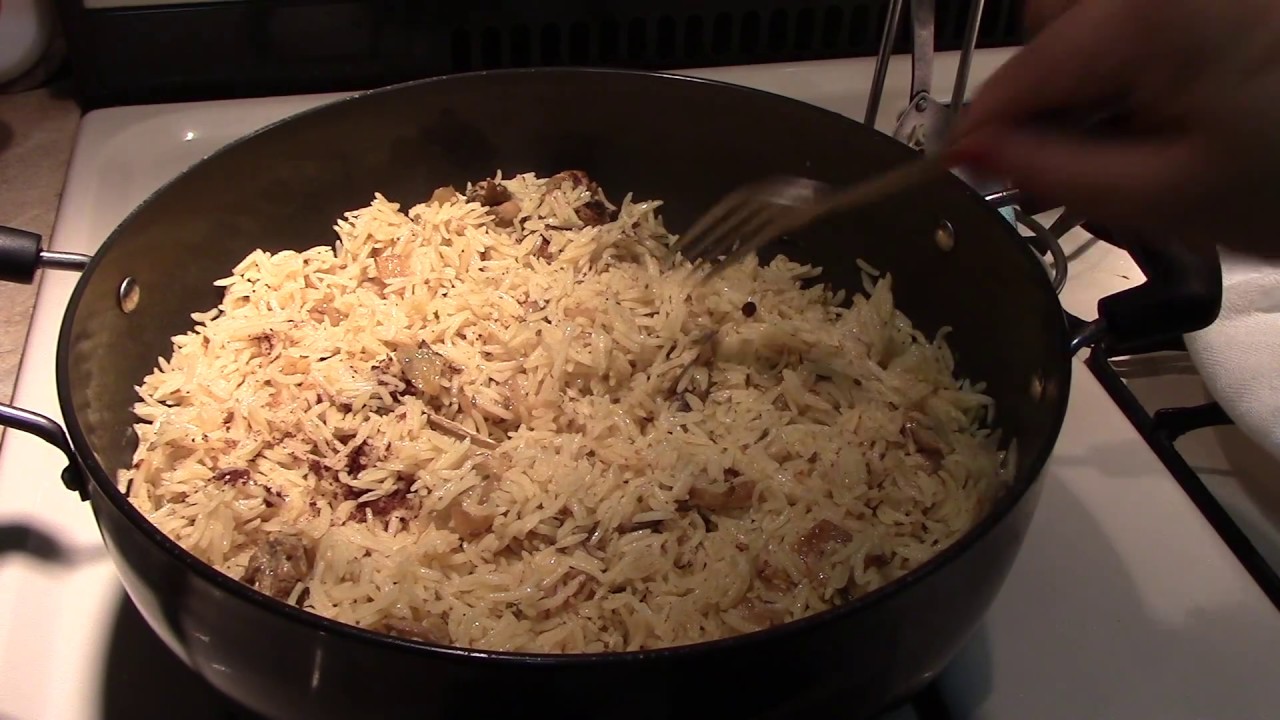 Rice with Leftover Chicken Curry Pakistani/Indian Cooking with Atiya