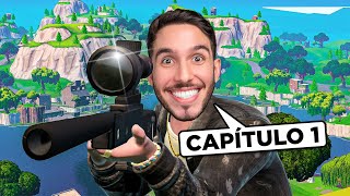 Primeira gameplay SOLO no Fortnite RAIZ 😍