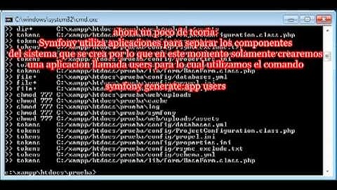 Inicio de un proyecto basico en symfony 1.4 usando propel