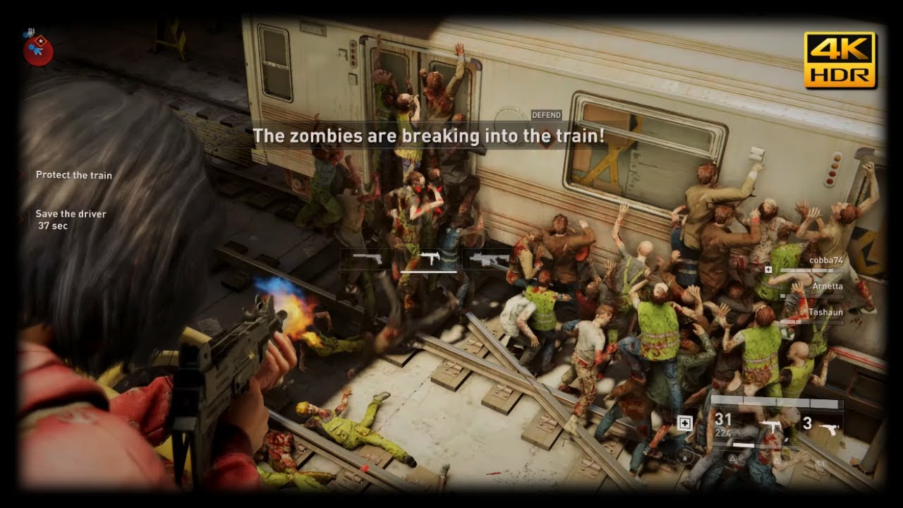 World War Z Ps5 Gameplay Online Co Op Campaign 4k Hdr Youtube