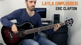 LAYLA (UNPLUGGED) - Eric Clapton - Bass Cover /// Bruno Tauzin chords