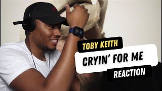 Toby Keith - Cryin' For Me (Wayman's Song) ft. Arthur Thompson, Marcus Miller, Dave Koz | REACTION!