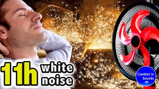 Industrial Furnace Sounds, and Fan Sounds for sleeping, studying, focus | White Noise, Dark Screen