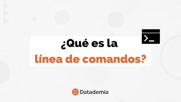 ¿Qué es la línea de comandos?
