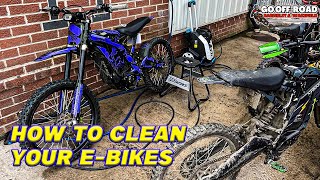 How to Safely Clean Your E-Bike