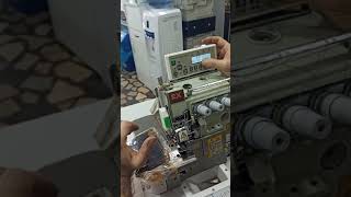 Supu Motor Panel Kullanımı Overlok Makinasi Kesim Sistemi