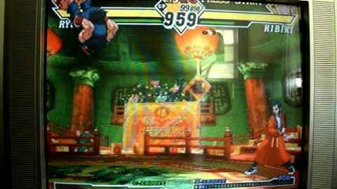 Testing out The Arcade Stick On Capcom Vs Snk 2 Part 1