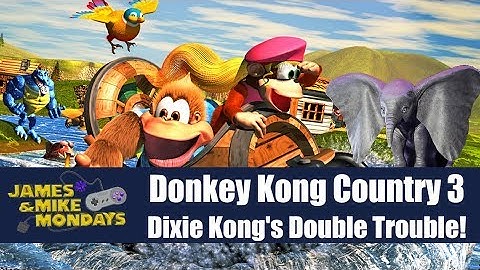 Donkey Kong country 3 (SNES) James & Mike Mondays