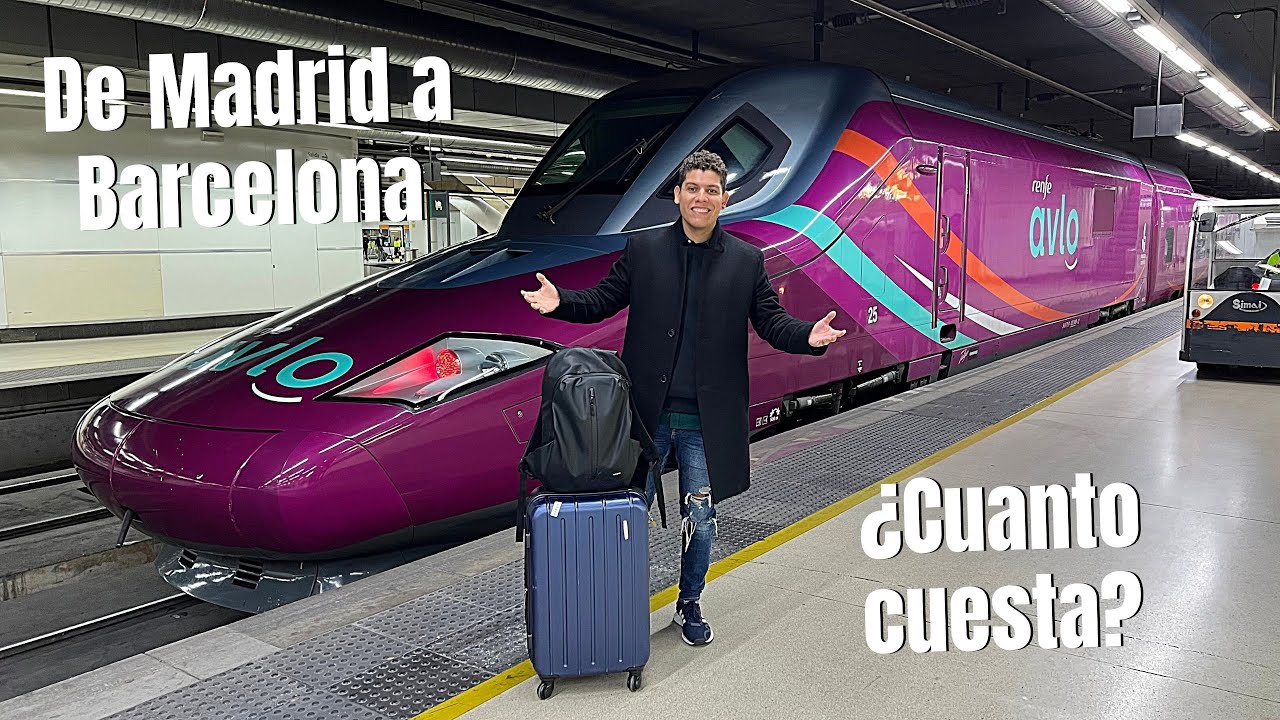 ¿Cuanto cuesta VIAJAR por TREN en ESPAÑA? 🚄 Desde Madrid a Barcelona (AVE y AVLO) YouTube ¿Cuanto cuesta VIAJAR por TREN en ESPAÑA? 🚄 Desde Madrid a Barcelona (AVE y AVLO) YouTube
