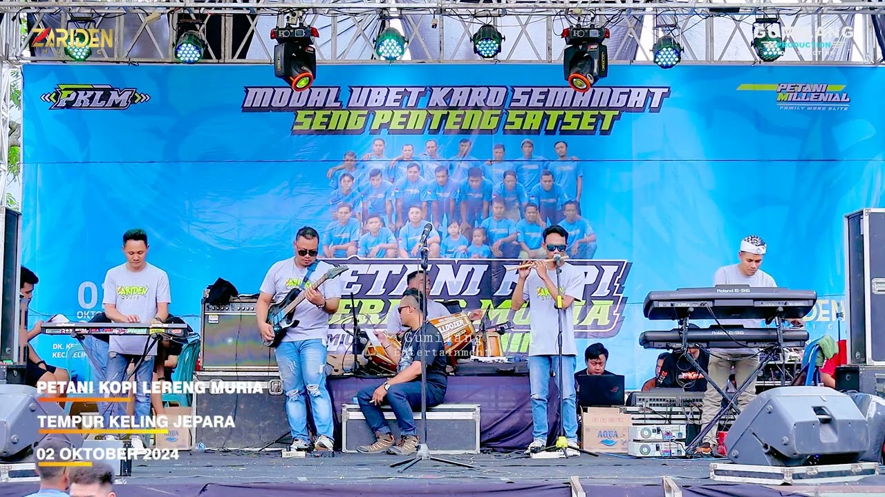 ZARIDEN MUSIC - CEK SOUND - PERTEMUAN 2 - PETANI KOPI LERENG MURIA - TEMPUR KELING JEPARA