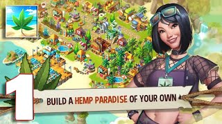 Hemp Paradise: City Building - Gameplay Walkthrough Part 1 (iOS, Android) screenshot 2