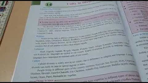 Chapter -14 Unity In Diversity (part -1)